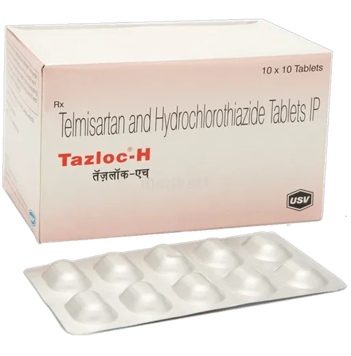 tazloc h 40mg tablet 10's